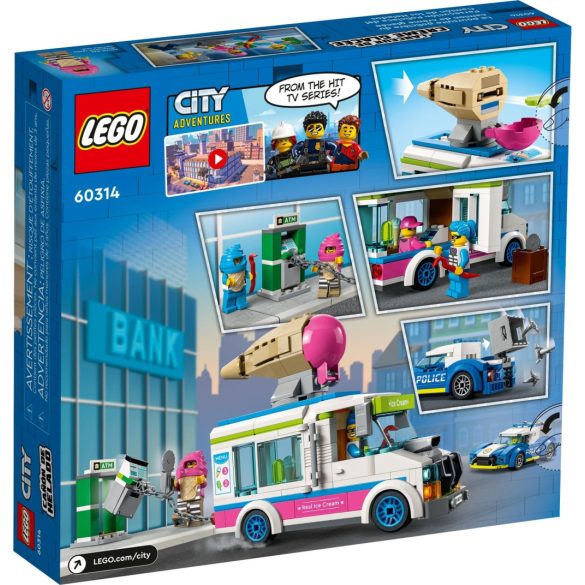 LEGO 60314 City Ice Cream Truck Police Chase