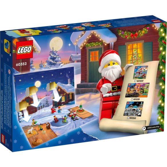 LEGO 60352 City Adventi naptár 2022