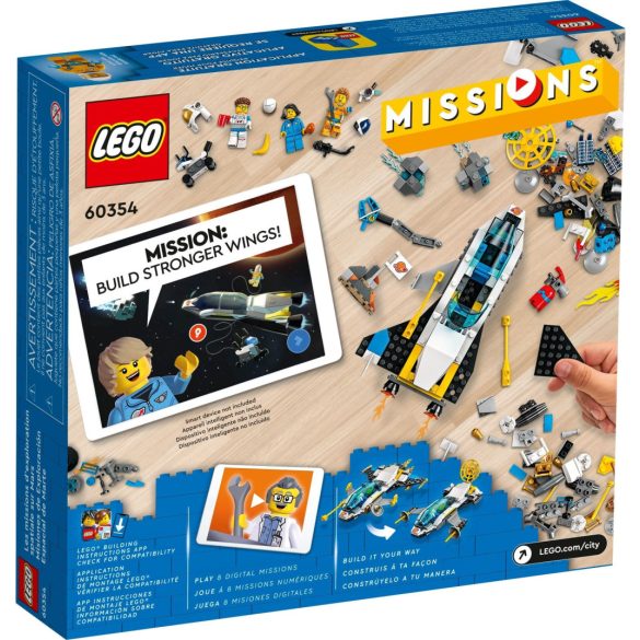 LEGO 60354 City Marskutató űrjármű küldetés