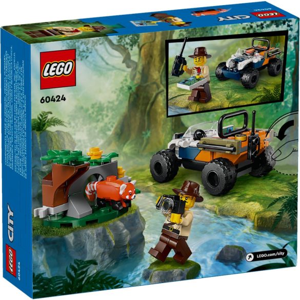 LEGO 60424 City Dzsungelkutató ATV vörös macskamedve akció