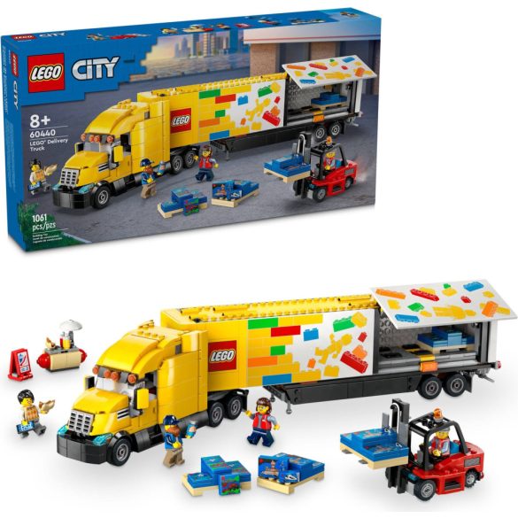 LEGO 60440 City Sárga szállító kamion