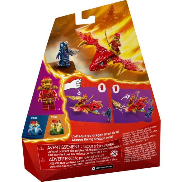 LEGO 71801 Ninjago Kai's Rising Dragon Strike