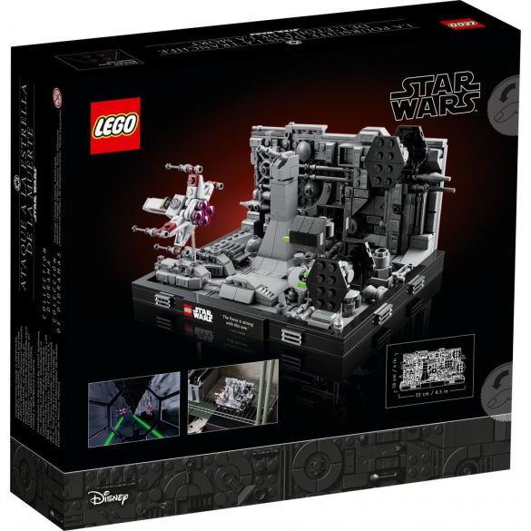 LEGO 75329 Star Wars Halálcsillag árokfutam dioráma