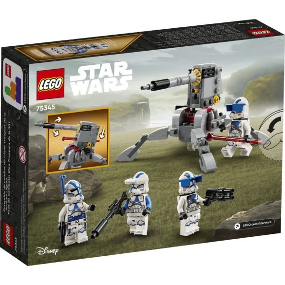 LEGO 75345 Star Wars 501st Clone Troopers Battle Pack