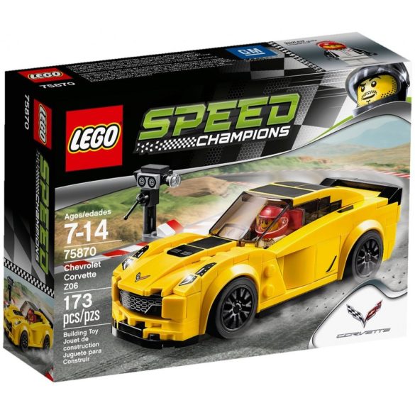 LEGO 75870-1 Speed Champions Chevrolet Corvette Z06 (damaged box)