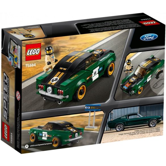 LEGO 75884 Speed Champions 1968 Ford Mustang Fastback