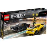LEGO 75893 Speed Champions 2018 Dodge Challenger SRT Demon és 1970 Charger R/T 