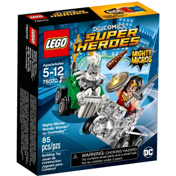 LEGO 76070 Super Heroes Mighty Micros - Wonder Woman és Doomsday összecsapása