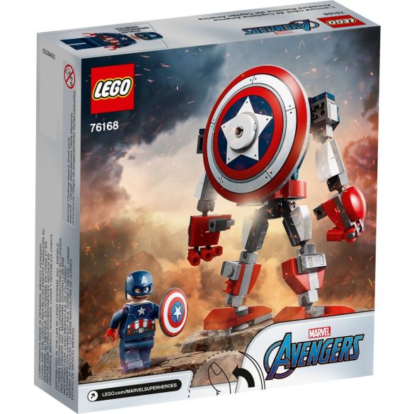 LEGO 76168 Super Heroes Amerika Kapitány páncélozott robotja