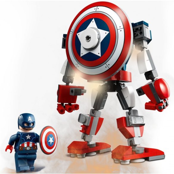 LEGO 76168 Super Heroes Amerika Kapitány páncélozott robotja