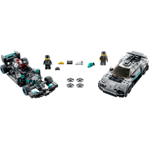 LEGO 76909 Speed Champions Mercedes-AMG F1 W12 E Performance & Mercedes-AMG Project One