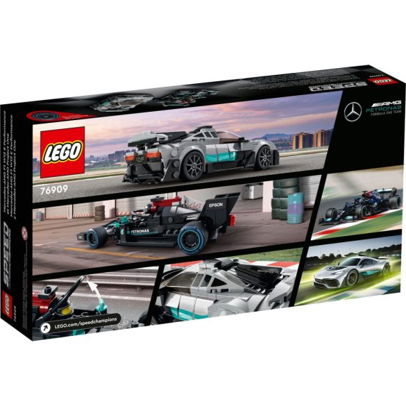 LEGO 76909 Speed Champions Mercedes-AMG F1 W12 E Performance & Mercedes-AMG Project One